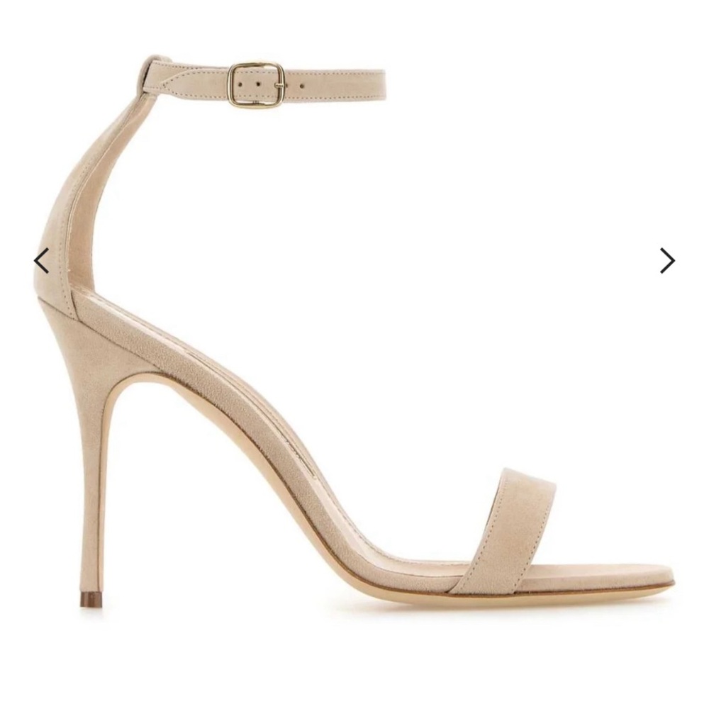 BNWT Manolo Blahnik Beige Sandals